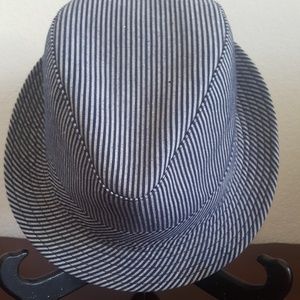 Henschel Cotton Pinstripe Downer Fedora